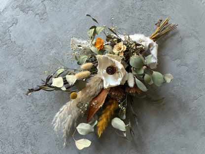 パームフラワーのイエロースワッグ