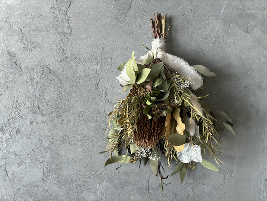 バンクシアのグリーンスワッグ